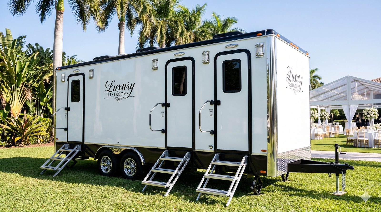 LooLuxe luxury restroom trailer