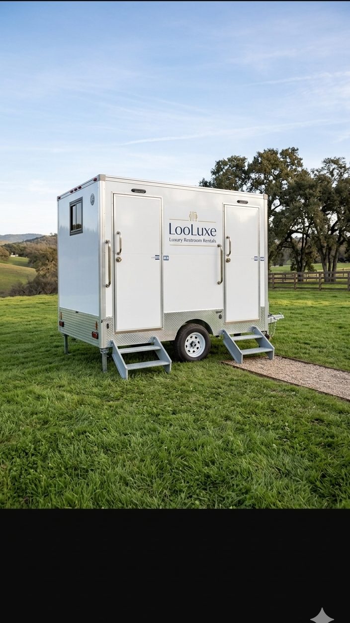 LooLuxe quinceaneras restroom trailer